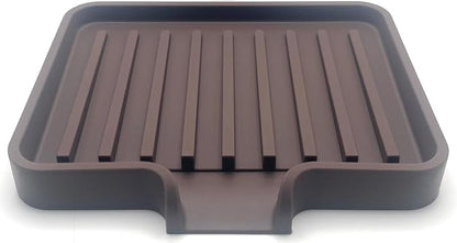 Happitasa Silicone Soap Dish Tray and Sponge Holder by Happitasa
