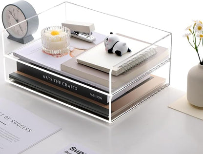 SANRUI Acrylic Paper Tray Organizer - Image 3
