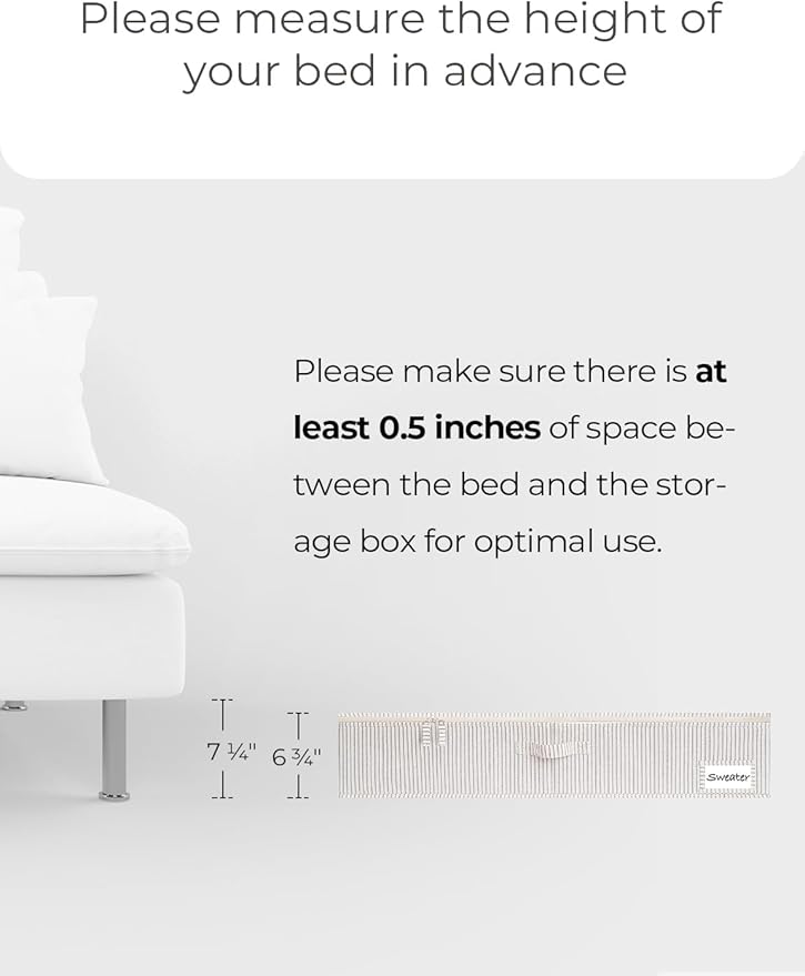 StorageWorks Extra Large Under Bed Storage Containers - Image 4