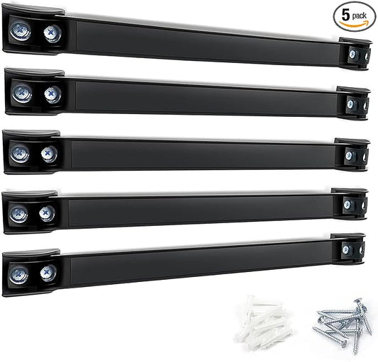 DGSL Magnetic Tool Holder Strip 5 Pack, 16 In Heavy Duty Tool Organizer by DGSL