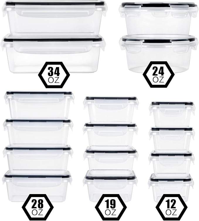 32 Piece Food Storage Container - Image 3