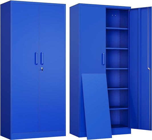 Yizosh Metal Garage Storage Cabinet by Yizosh