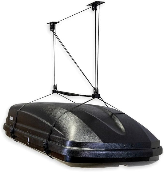 StoreYourBoard Cargo Box Pulley System – Heavy-Duty Garage Hoist Lift by StoreYourBoard
