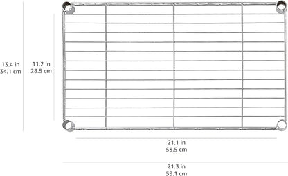 Amazon Basics 5-Shelf Multipurpose Adjustable Sturdy Steel Storage Shelving Unit - Image 6