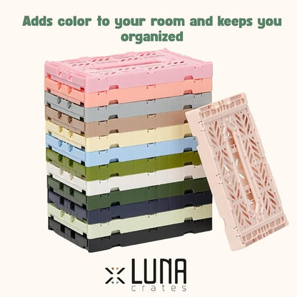 Collapsible Storage Box, Foldable Crate Organizer Bin - Image 3