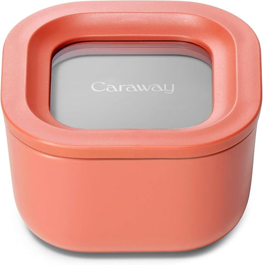 Caraway Mini Square Food Storage Container by Caraway
