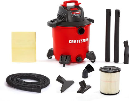 CRAFTSMAN CMXEVBE18690 9 Gallon 4.25 Peak HP Wet Dry Vac, Portable Shop Vacuum by CRAFTSMAN