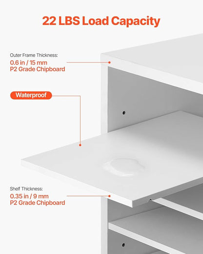 VEVOR Literature Organizer, 24 Compartments Office Mailbox - Image 3