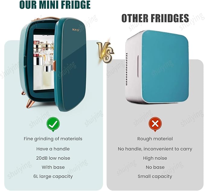 KFO Mini Fridge 6L| Pro-Style Beauty Fridge - Image 4