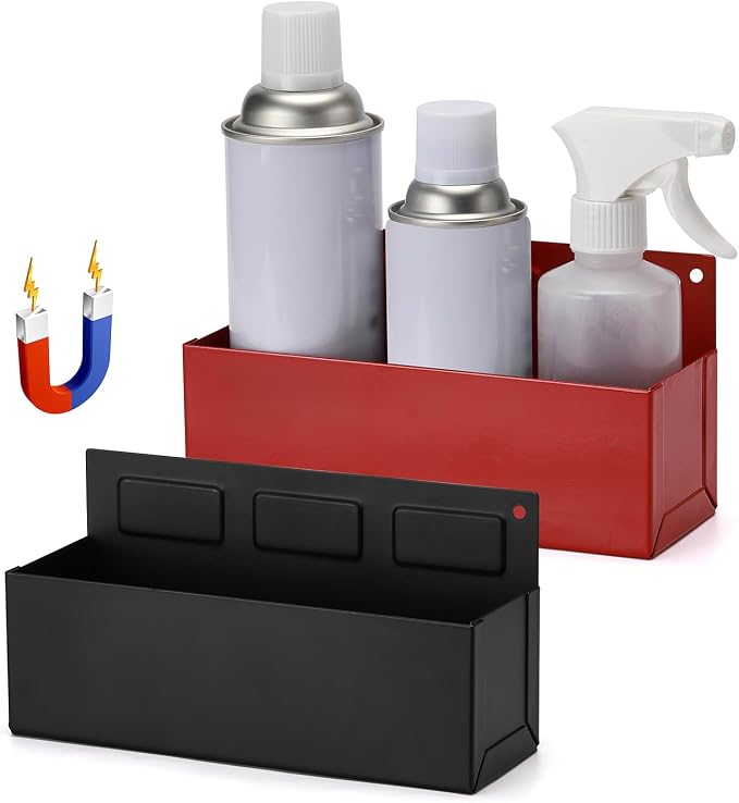 AIRTOON 2PCS Magnetic Aerosol Spray Can Holder, Magnetic Bottle Holder - Image 7