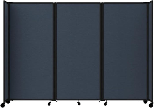 Versare Room Divider 360 Portable Wall Partition | Folding Panels | Large by VERSARE