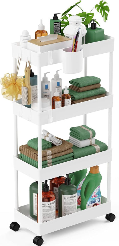 LEHOM Slim Rolling Storage Cart by LEHOM
