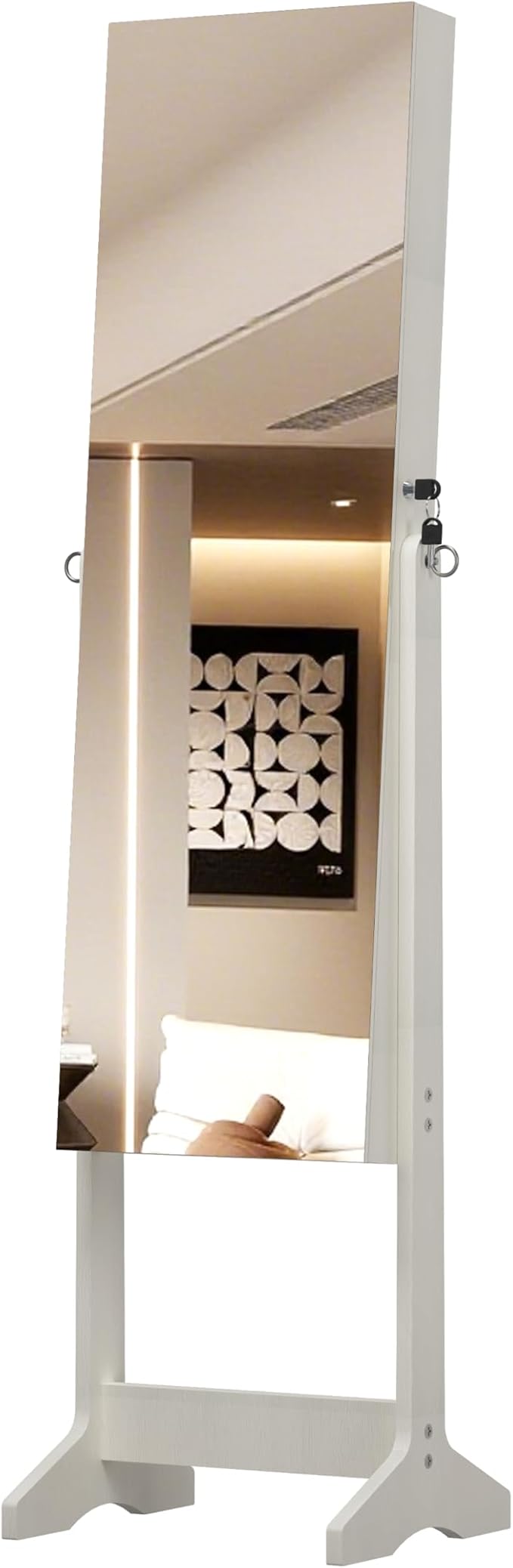 Montary Jewelry Cabinet Armoire - Image 9