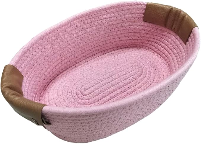 Medium Cotton Woven Basket by SOORXIEIN