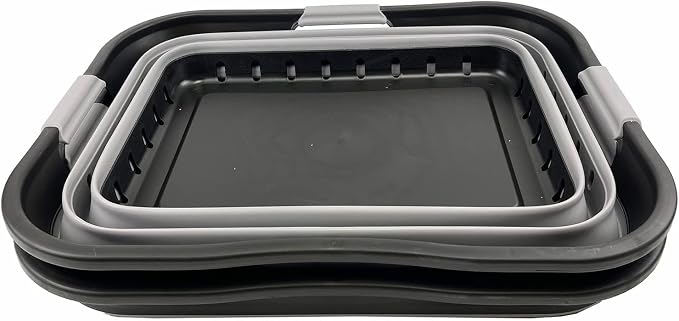 SAMMART 42L Collapsible Plastic Laundry Basket - Image 3