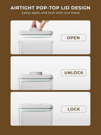 Pop Storage Set – 4 Pack Airtight Food-Grade Containers - Image 2