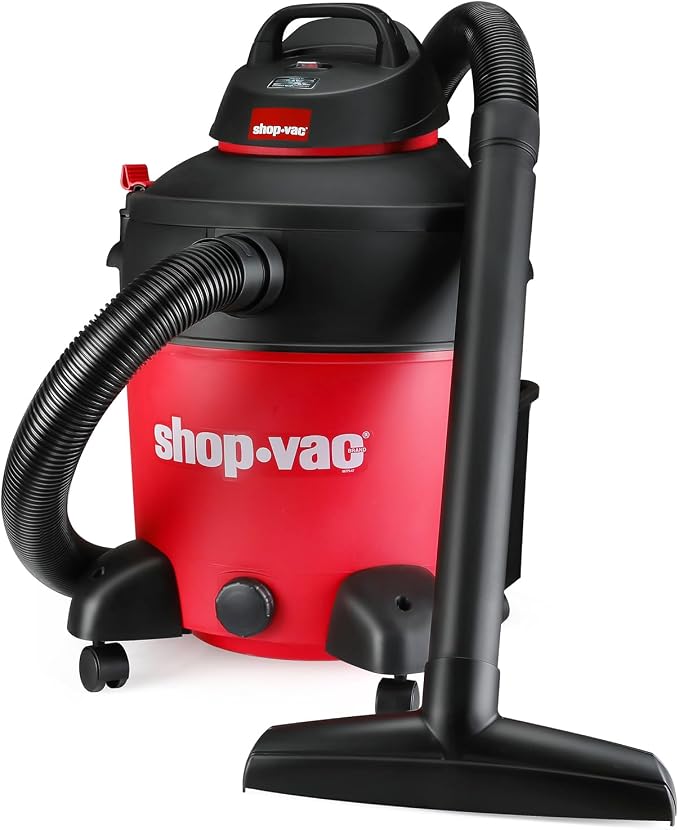 Shop-Vac 5983089 12 Gallon 5.5 Peak HP Wet/Dry Vacuum, 2.5 Inch Diameter x 8 by Shop-Vac