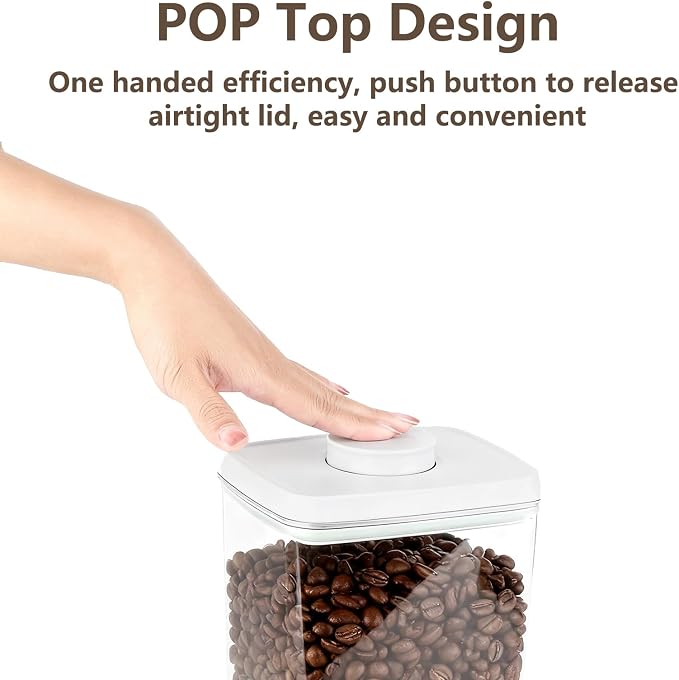 Large Pop Airtight Food Storage Containers Set - Image 2