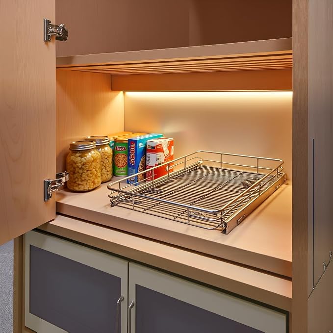 Pull Out Cabinet Organizer, Put Out Shelves - Image 2