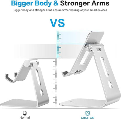 OMOTON Adjustable Tablet Stand for Desk, Upgraded Longer Arms for Greater - Image 5