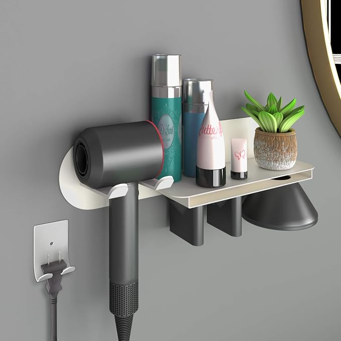 FLE Hair Dryer Holder Wall Mounted - Image 2