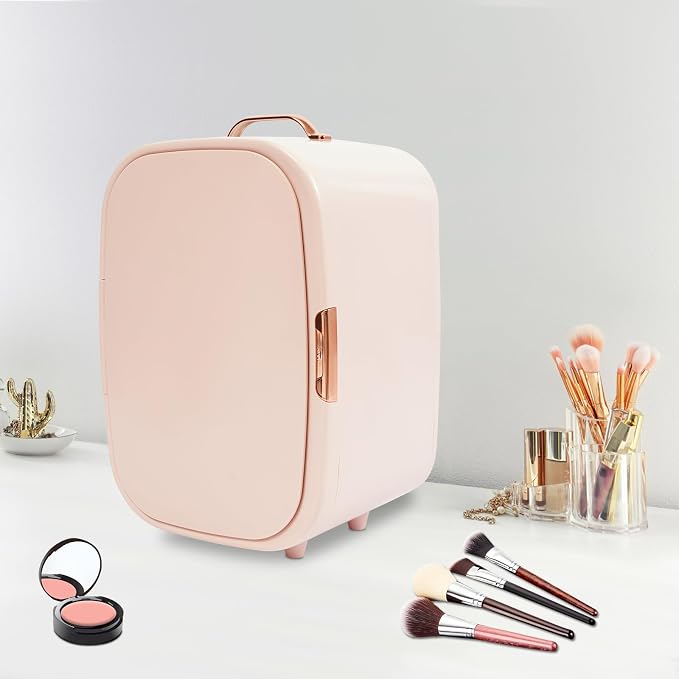 Mini Skincare Fridge, 12L Makeup Cosmetics Refrigerator Beauty Fridge - Image 5