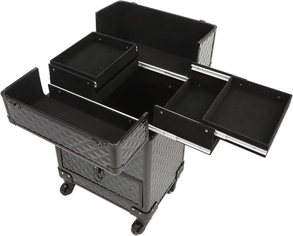 Rolling Makeup Case, Nail Storage Box - Image 5