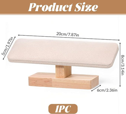 Wooden Watch Display Stand Wood T-Bar Bracelet Display Stand Jewelry Organizer - Image 2