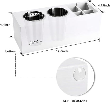 Hair Dryer Countertop Holder, Hair Tool Organizer Wall Mount, Blow Dryer Holder - Image 2