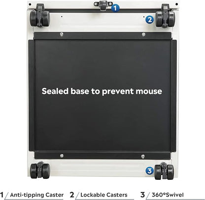 DEVAISE 2 Drawer Mobile File Cabinet - Image 7