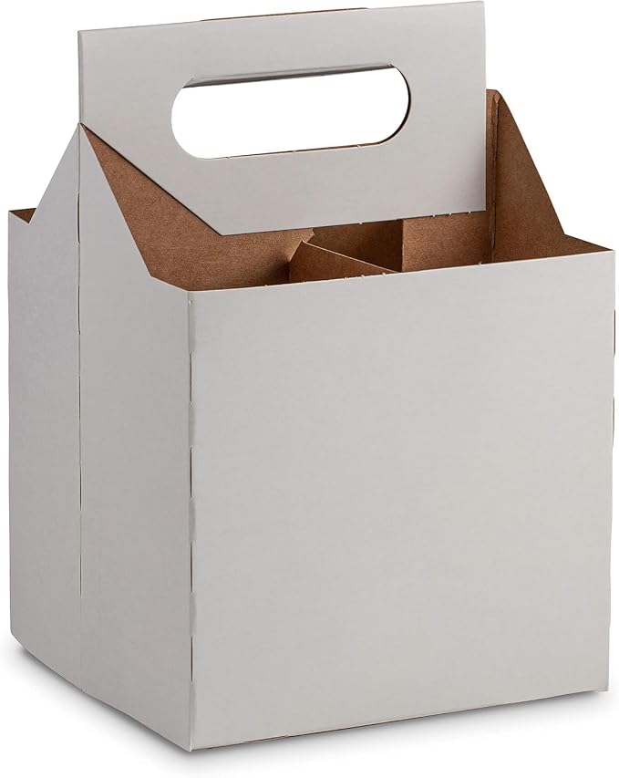 MT Products White 4 Bottle Holder 12 oz. - Image 2