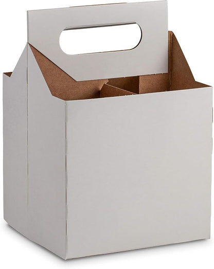 MT Products White 4 Bottle Holder 12 oz. - Image 2