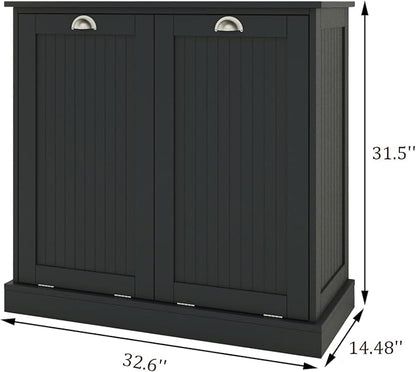 Tilt Out Laundry Hamper Cabinet - Image 2