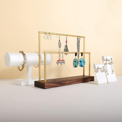 GemeShou wooden earring holder organizer - Image 7