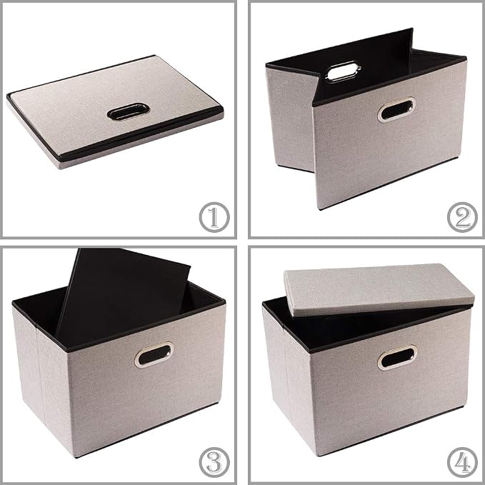 PRANDOM Large Foldable Storage Bin - Image 5