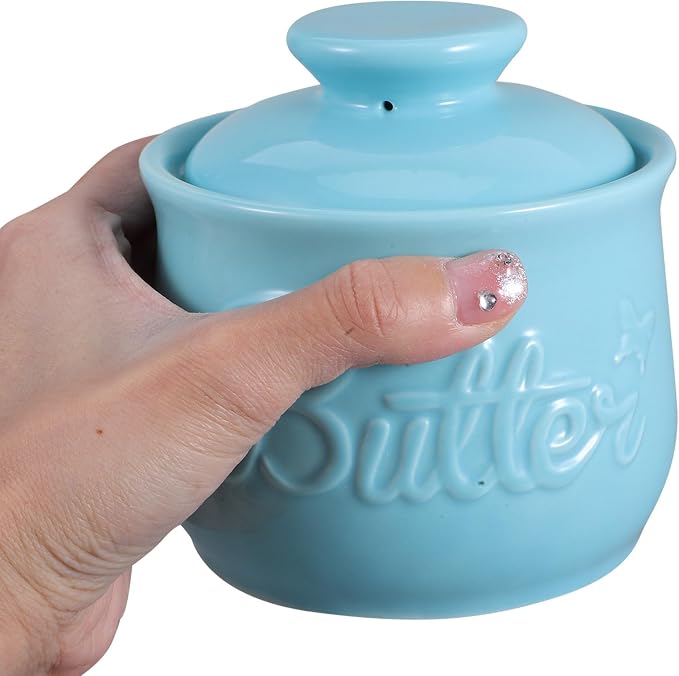 BESPORTBLE Ceramic Butter Crock - Image 3