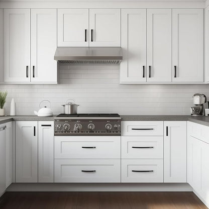Solid Wood RTA Tray Base Cabinet - Image 9