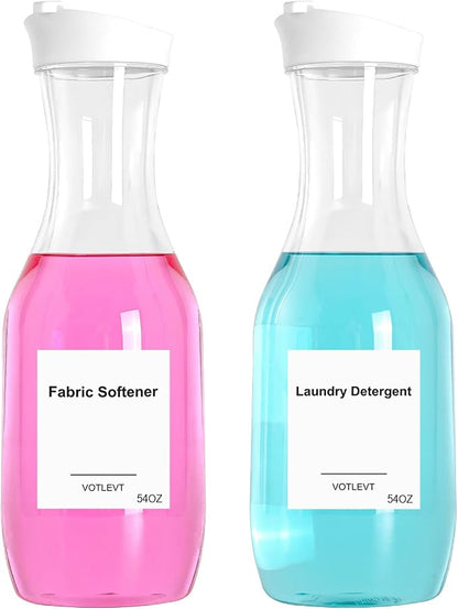 54 OZ Laundry Detergent Dispenser, Laundry Soap Dispenser, Liquid Laundry by VOTLEVT