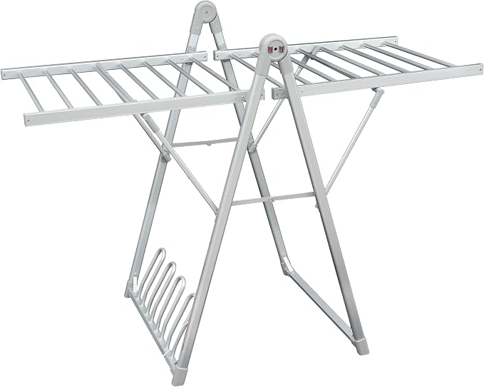 Electric Heating Clothes Drying Rack, Foldable Clothes Drying Rack, Suitable by SHARNDY