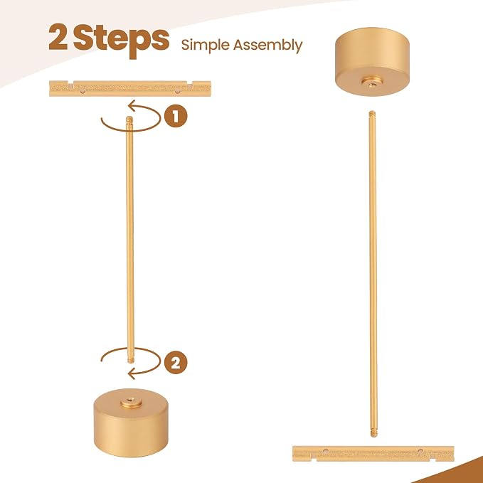 Metal Earring Stand Display Round Base Earring T Bar Display Necklace Bracelet - Image 5