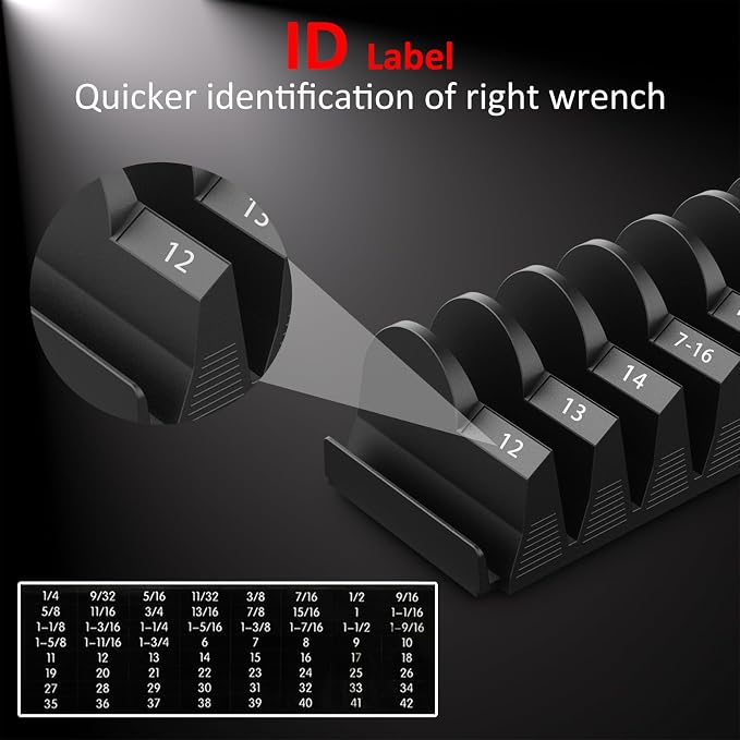 24pcs Magnetic Modular Wrench Organizers - Image 4