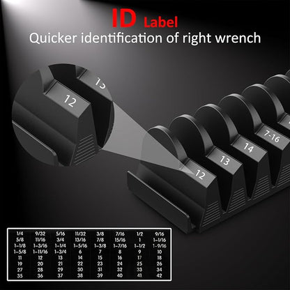 24pcs Magnetic Modular Wrench Organizers - Image 4