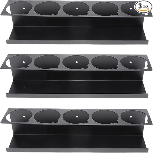 RealPlus Aerosol Spray Can Holder Rack Organizer, 5 Can Spray Bottle Holder by RealPlus