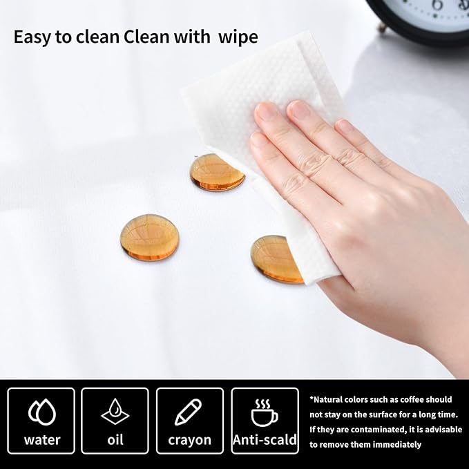 Clear Desk Mat, Non-Slip PVC Desk Protector Mat - Image 3
