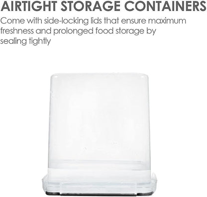 Vtopmart Food Storage Containers 2.5L / 84.5oz, 4 Pieces BPA Free Plastic - Image 3