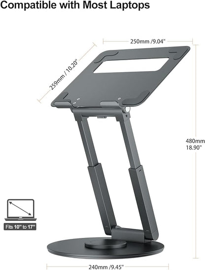 tounee Telescopic Laptop Stand for Desk - Image 4