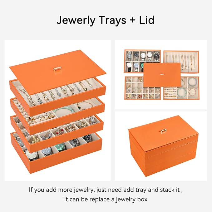 Voova Stackable Jewelry Organizer Tray - Image 3