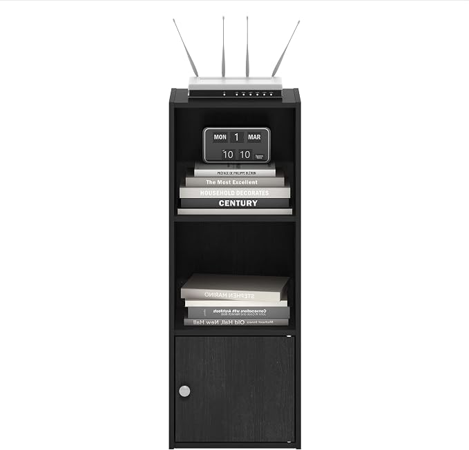 Furinno LUDER Book Shelf, 3-Tier Modern Bookshelf, Bookcase - Image 5