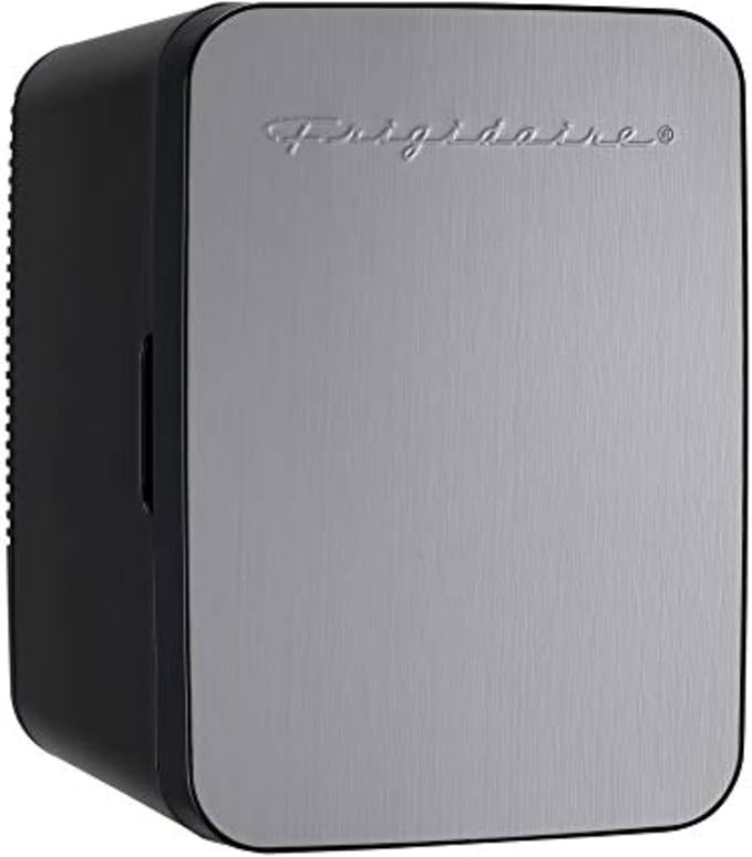 Frigidaire Portable 10L, 15-can Mini Fridge Brushed Stainless Rugged by Frigidaire