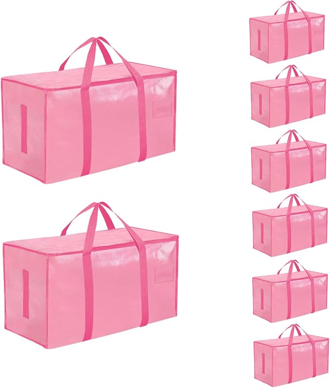 8 Pack-Extra Large Heavy Duty Moving Bags by Unknown